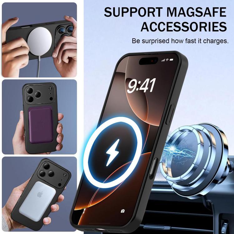 Tynt MagSafe-deksel med metallic finish til iPhone 17 Pro og 18 Pro – detalj