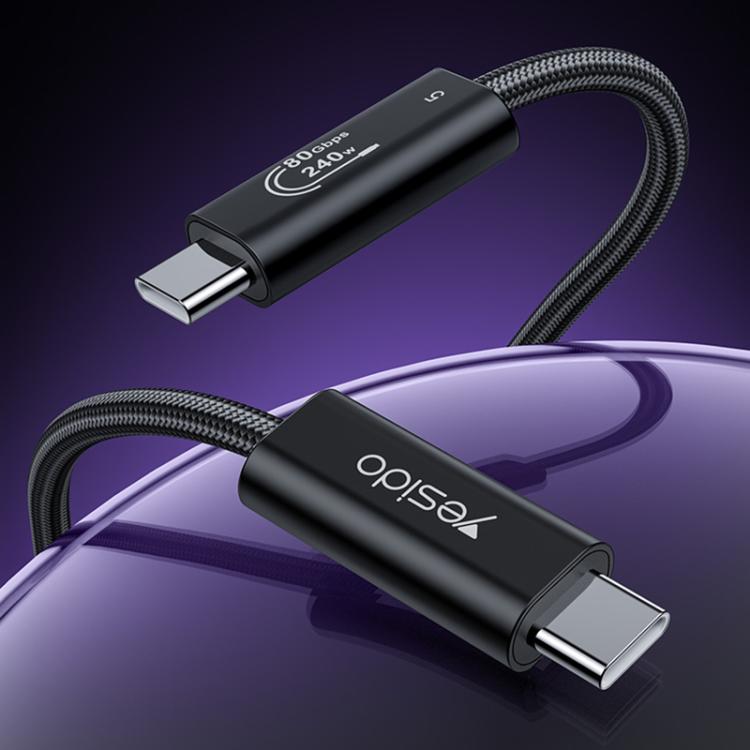 Yesido CA211 Thunderbolt 5-kabel med USB-C i begge ender