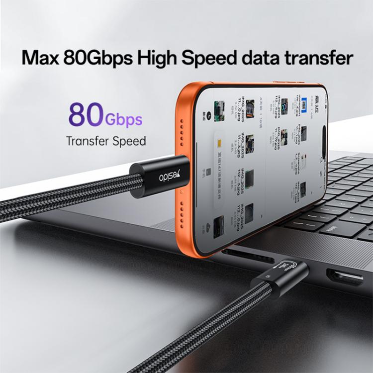 Dataoverføring opptil 80 Gbps med Thunderbolt 5-kabel